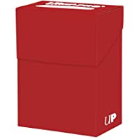 Ultra Pro Solid Red Deck Box- Adultos Unisex- Carta Standard